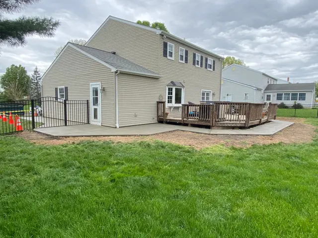 Concrete Pool Decks by First Class Concrete LLC in Bucks County, PA